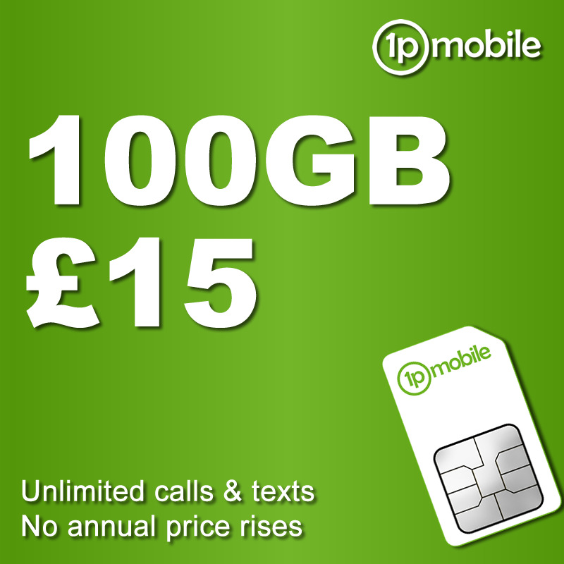 100GB prepay/PAYG SIM